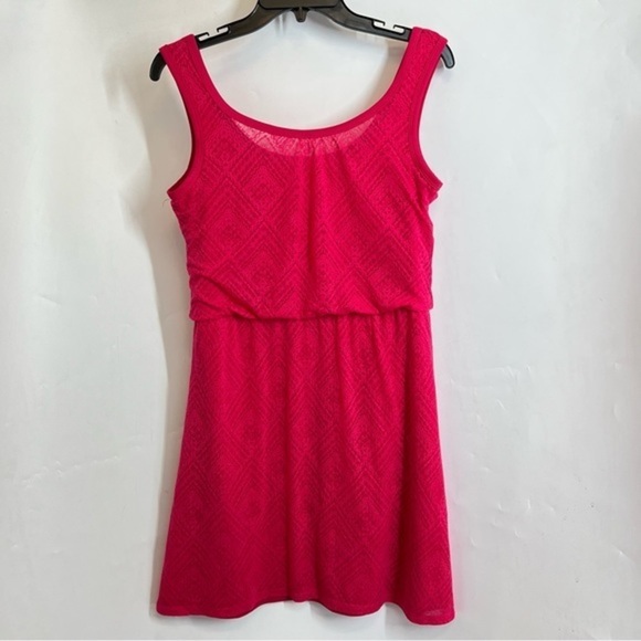 5/$25 prAna Athletic Dress size XS Layered Pink Mesh Womens Athleasure Stetch - Picture 1 of 5